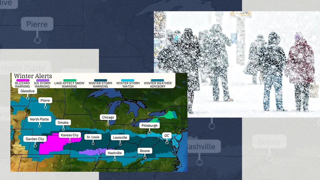 Alertă în SUA din cauza unei furtuni puternice de zăpadă. Guvernatorii din Kentucky şi Virginia au declarat stare de urgenţă