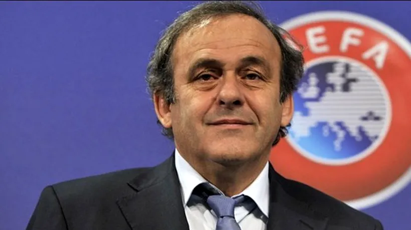 Președintele UEFA vrea introducerea cartonașului alb în fotbal