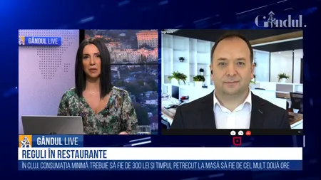 GÂNDUL LIVE. Restaurantele din Cluj impun noi reguli | Adrian Negrescu, analist economic: Oamenii încearcă să își rezolve problemele financiare prin creșterea prețurilor