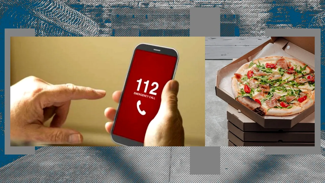 Un copil de 11 ani a sunat la 112 ca să comande pizza. Băiatul susține că a urmat o PROVOCARE de pe o rețea de socializare