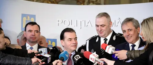 Premierul Ludovic Orban, oprit și amendat de polițiști. Reacția surprinzătoare a șefului Guvernului