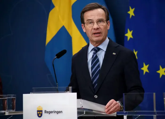 Prim-ministrul Suediei, Ulf Kristersson 