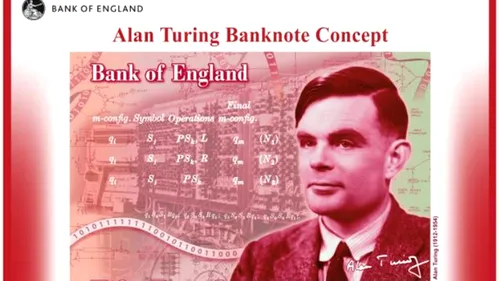Alan Turing, noul chip de pe bancnota de 50 de lire sterline. Geniul din Bletchley Park, primul gay care primește o asemenea onoare