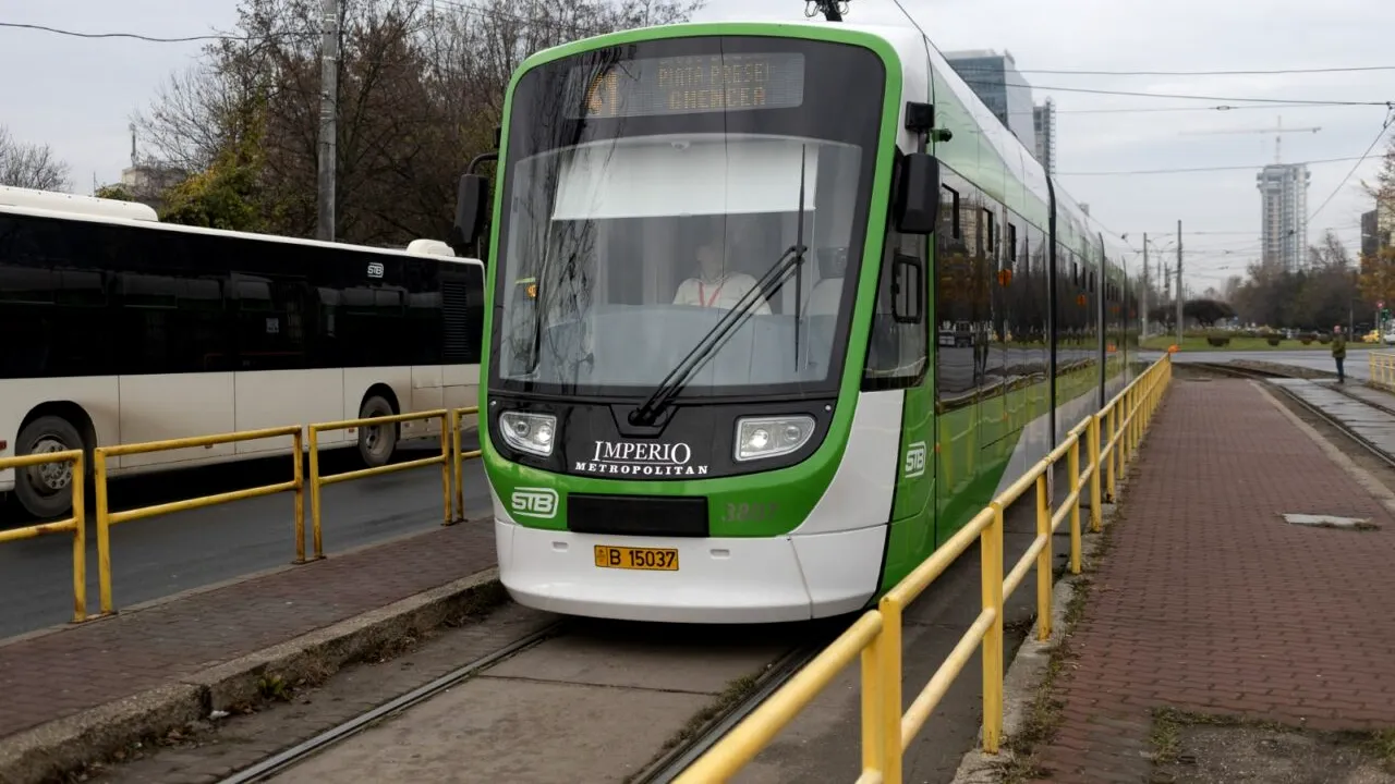 Încep lucrările pe una dintre cele mai importante linii de tramvai din Capitală, aflată pe „ruta corporatiștilor”. Anunțul viceprimarului Bujduveanu