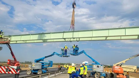 Șeful CNAIR, Cristian Pistol: Peste 60% din Lotul 3 din A0 SUD e gata!