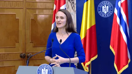 Oana Țoiu, în fața liderilor europeni de la Summitul B9: 