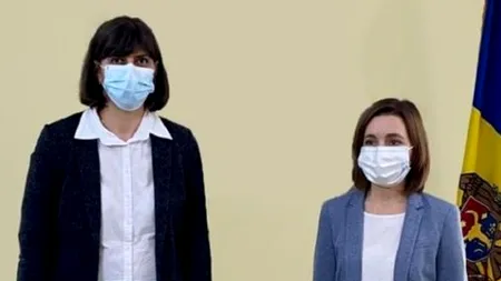 Maia Sandu, întâlnire cu Laura Codruța Kovesi, la Bruxelles. “Este un prim pas!” Ce au discutat