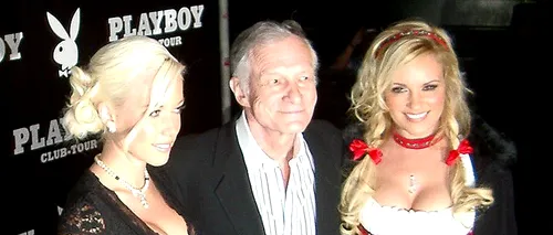 Hugh Hefner, fondatorul Playboy, s-a însurat de Anul Nou