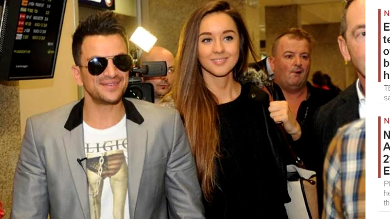 Cântărețul Peter Andre va fi tată pentru a treia oară