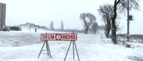 România, după viscol. Ce drumuri sunt închise sau cu restricții de tonaj în estul țării
