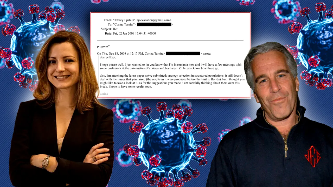 Pandemia COVID 19, anticipată de Jeffrey Epstein? Miliardarul și Corina Tarniță lucrau la modelarea matematică a evoluției virusurilor încă din 2009