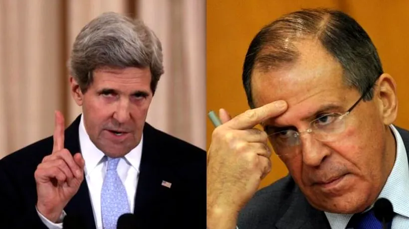 Moscova consideră inadmisibile amenințările lui Kerry