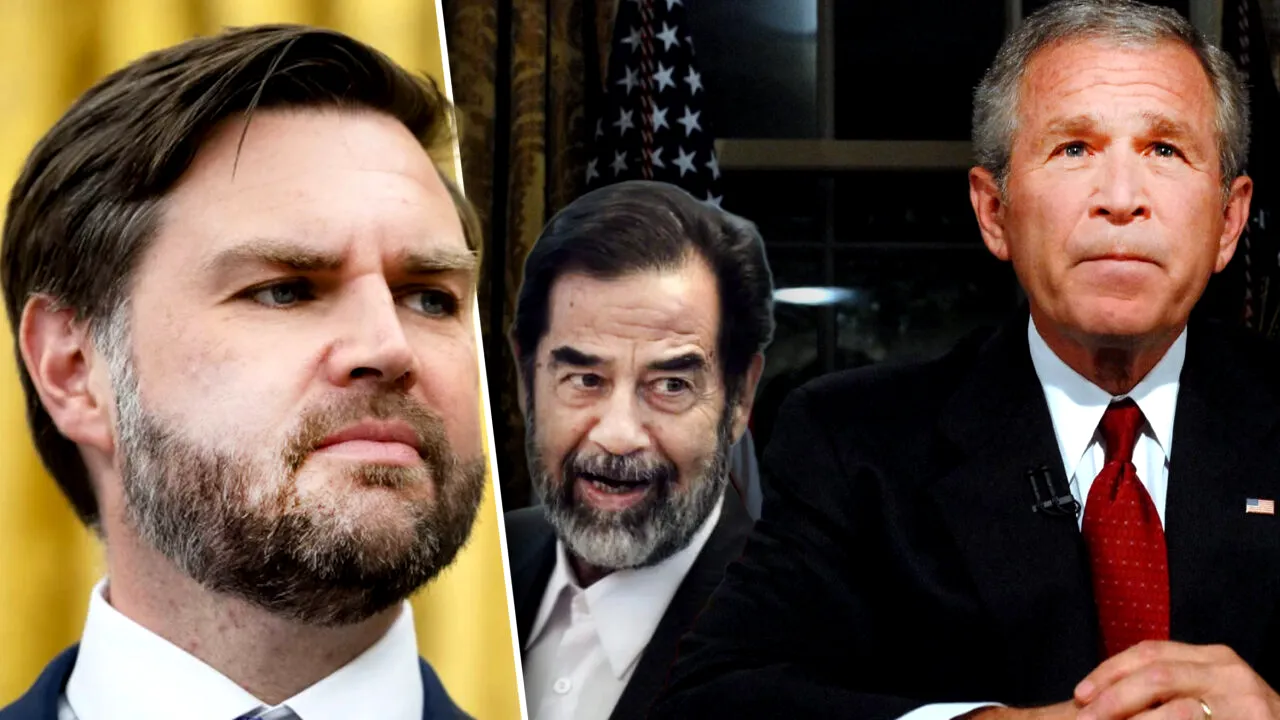 JD Vance se declară „furios” pe George Bush pentru modul cum a dus războiul cu Irak: „Saddam Hussein nu era Adolf Hitler”