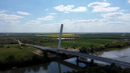 Ce probleme au descoperit inspectorii ISC la noul pod peste Mureș, de la Arad