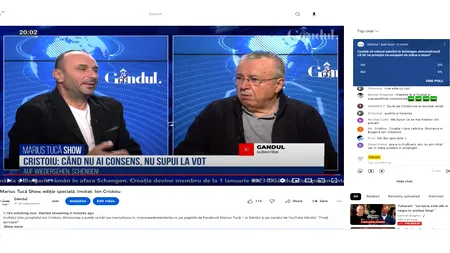 Poll Marius Tucă Show: „Credeți că refuzul aderării la Schengen demonstrează că UE ne privește ca europeni de mâna a doua?”