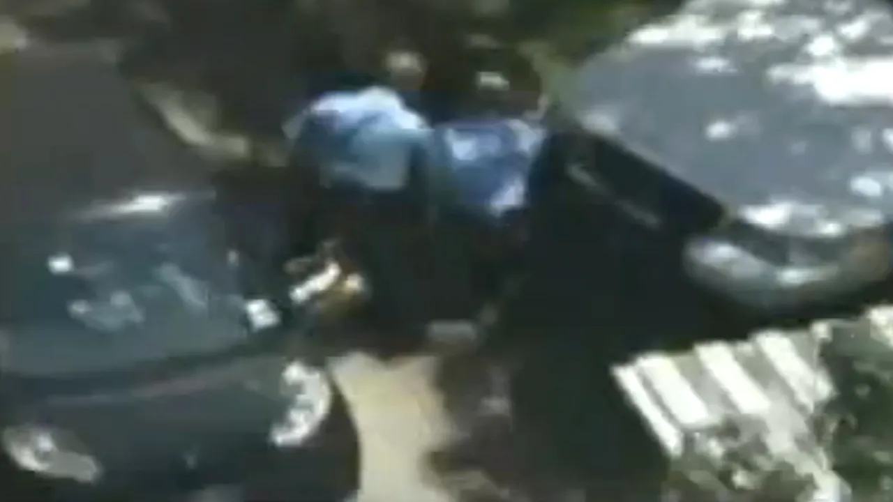 VIDEO - Cea mai bizară urmărire cu poliția