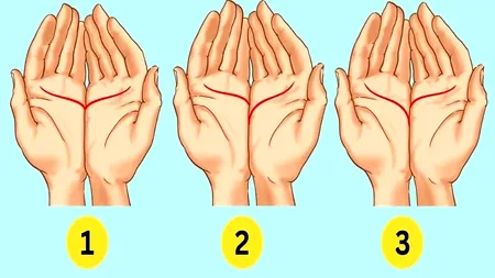 TEST DE PERSONALITATE | Forma liniei vieții dezvăluie caracterul și spune ce fel de om ești