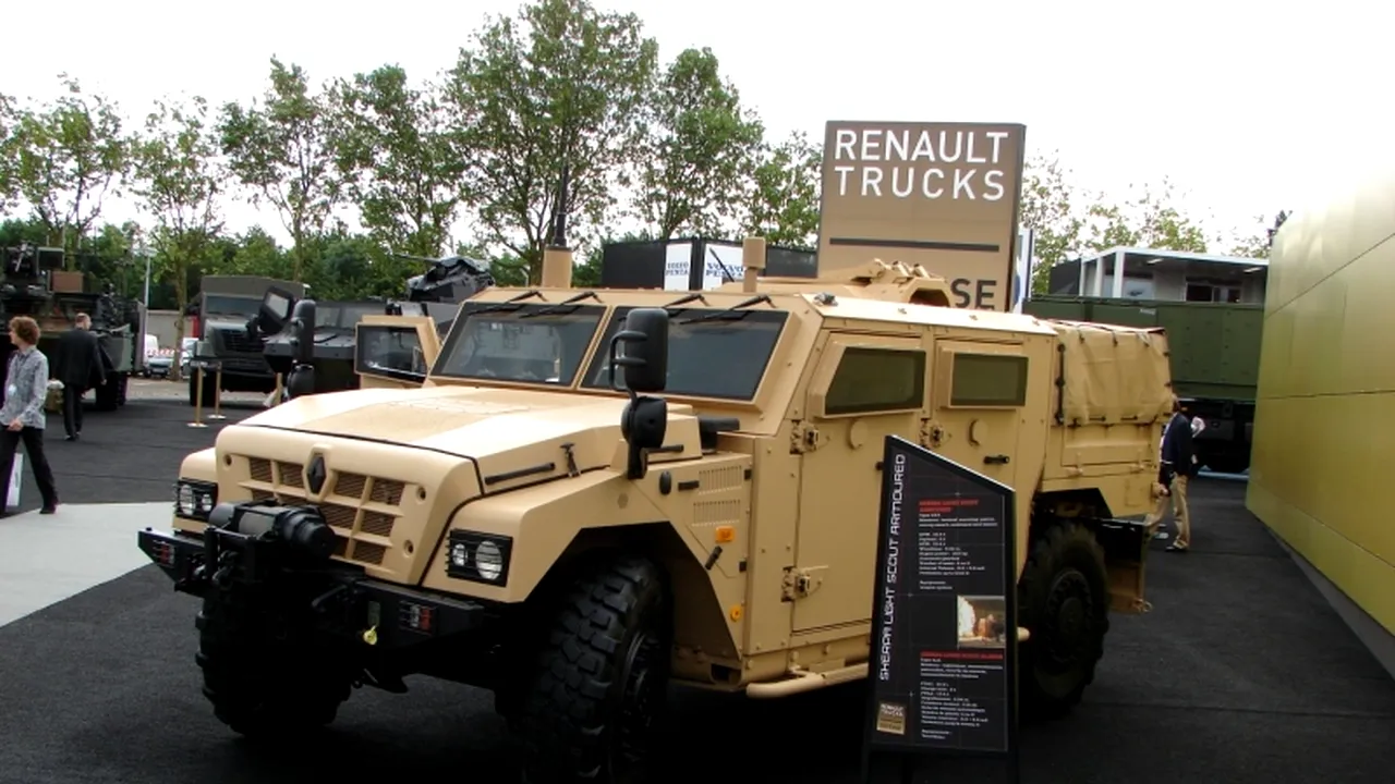 Renault Truck Defense și MFA Mizil vor colabora în domeniul producției de vehiculele militare
