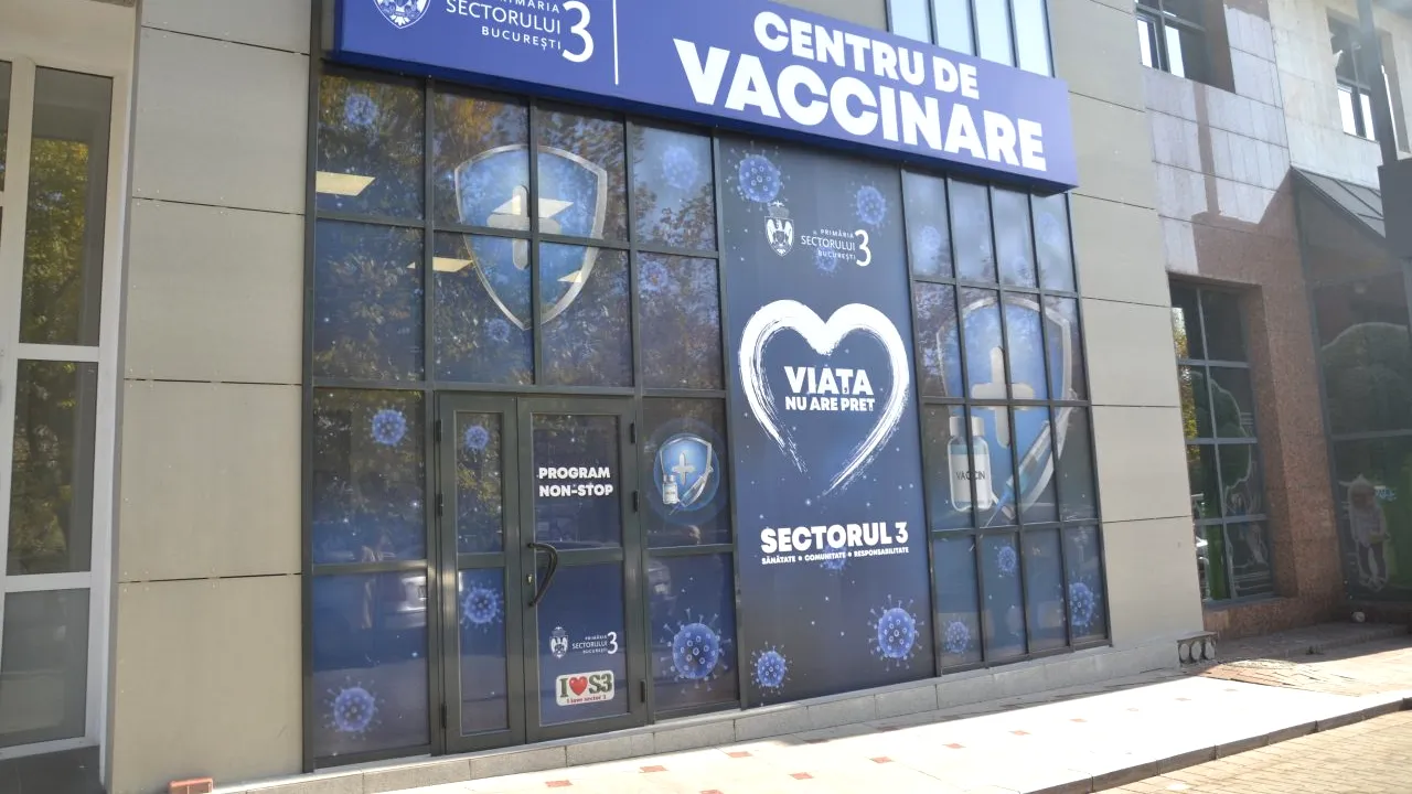Primul centru de vaccinare non-stop din București, deschis în Sectorul 3