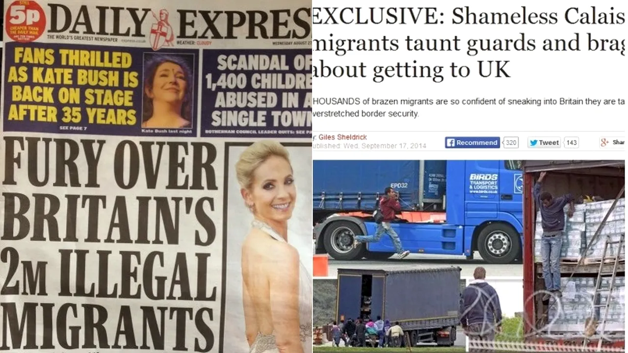 Tabloidele britanice au descoperit alți invadatori: de data aceasta, NU sunt români și sunt ILEGALI
