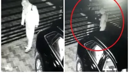 Un om de afaceri din Oradea a avut un șoc când a vrut să plece dimineața la serviciu. Cum au reușit doi hoți să-i fure mașina din curte - VIDEO