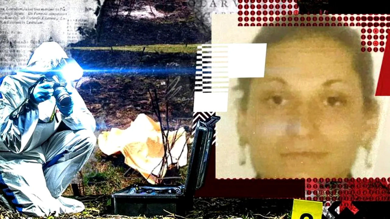 Moartea femeii arse în geamantan a fost reconstituită de anchetatori. Suspecții, scoși din arest și duși pe câmpul unde și-au incendiat victima