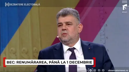 Ciolacu, despre RENUMĂRAREA voturilor: E o decizie a membrilor CCR, nu mă priveşte pe mine, nu am cerut-o