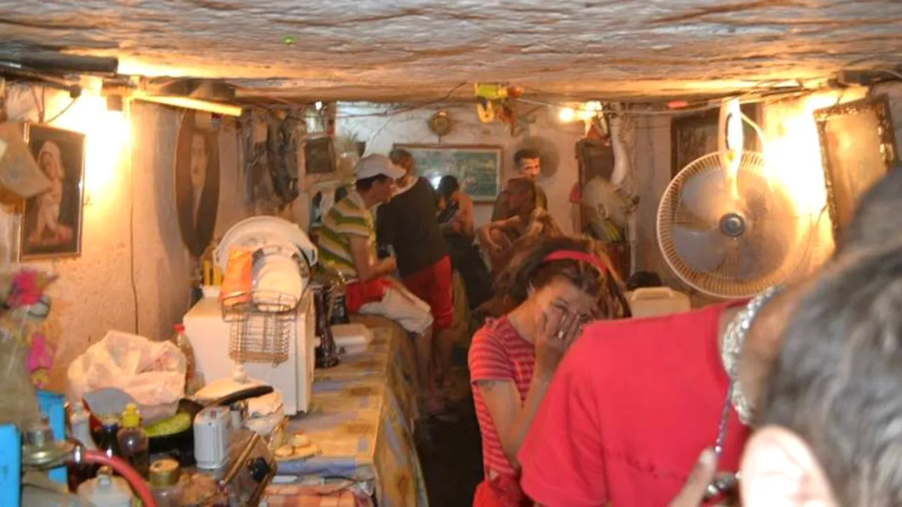 Lumea din subteranul Gării de Nord: 