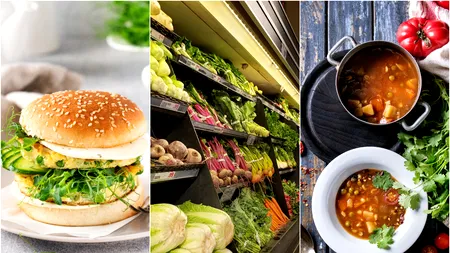 Postul Paștelui: cât costă un burger vegetarian, o ciorbă de legume sau un meniu chinezesc. Ce prețuri sunt practicate în piețe, în această perioadă
