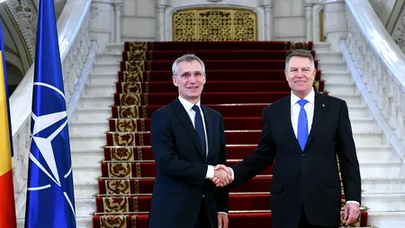 Șeful statului, întâlnire cu secretarul general al NATO la Cotroceni. IOHANNIS: Ce se întâmplă cu corvetele? MApN trebuie să livreze. STOLTENBERG: UE nu poate înlocui NATO