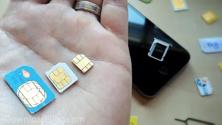 Vodafone înjumătățește cartelele SIM pentru a reduce poluarea.  Când vor apărea în magazine