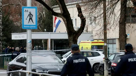 Atac brutal într-o școală din CROAȚIA: O elevă a murit iar mai multe persoane sunt rănite. Polițiștii l-au reținut pe agresor