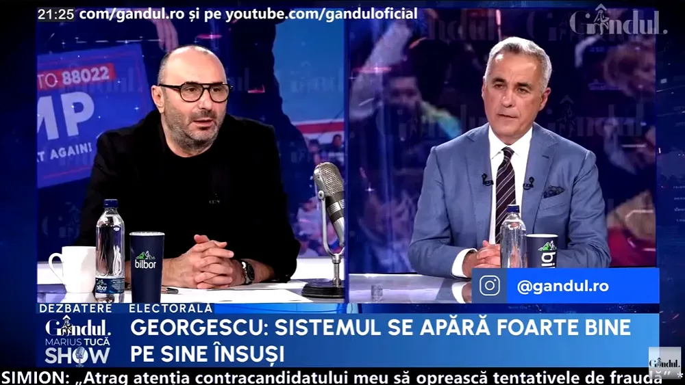 Călin Georgescu: „Avem o singură misiune- nu schimbăm oamenii, schimbăm sistemul”