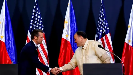 Secretarul Apărării al SUA asigură că Administrația Trump va intensifica măsurile de DESCURAJARE a Chinei, garantând un sprijin financiar Filipinelor