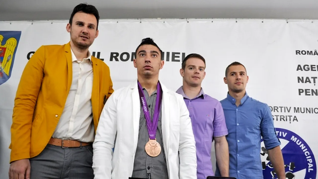 Răzvan Martin, premiat la Bistrița cu peste 5.000 de euro și un apartament pentru BRONZUL de la JO LONDRA 2012