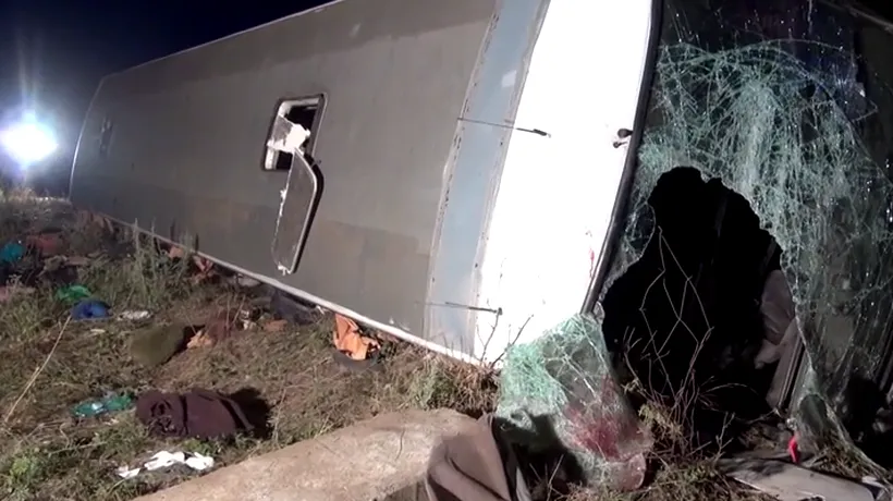 Mai mulți ucraineni răniți în accidentul de pe Autostrada Soarelui, audiați la spitale