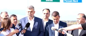 Sorin Grindeanu a TESTAT portiunea de autostradă Buzău-Focșani cu premierul Marcel Ciolacu la volan