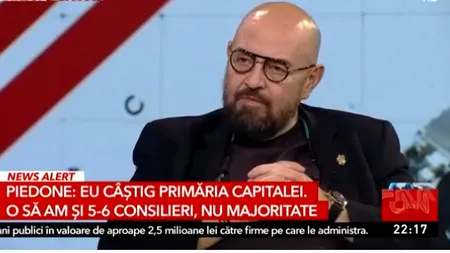 Cristian Popescu Piedone, candidat la Primăria Capitalei: ”Singurul meu stăpân este cetățeanul”