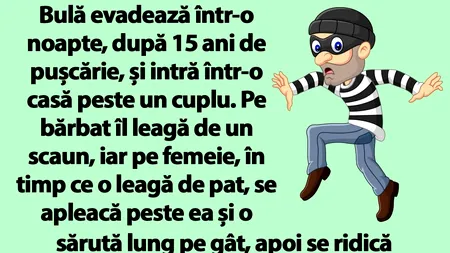 BANC | Bulă evadează într-o noapte, după 15 ani de pușcărie