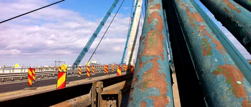 Podul de la Agigea va fi închis două-patru ore în trei zile din săptămână, până la sfârșitul anului