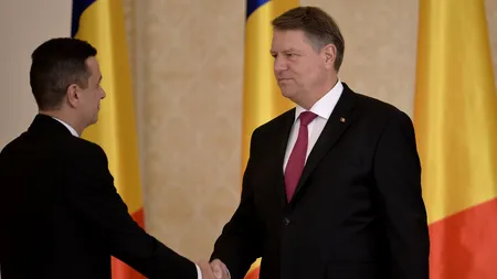 La jurământul lui Grindeanu, Iohannis îi dă un sfat lui Dragnea: 