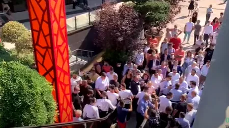 Un nou scandal cu îmbrânceli și țipete la alegerile PNL Timișoara. Au fost chemate forțele de ordine