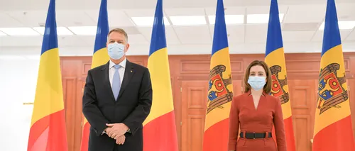 Președintele Republicii Moldova, Maia Sandu, ajunge vineri în vizită oficială la București. Agenda discuțiilor cu <i class='ep-highlight'>Klaus</i> <i class='ep-highlight'>Iohannis</i>