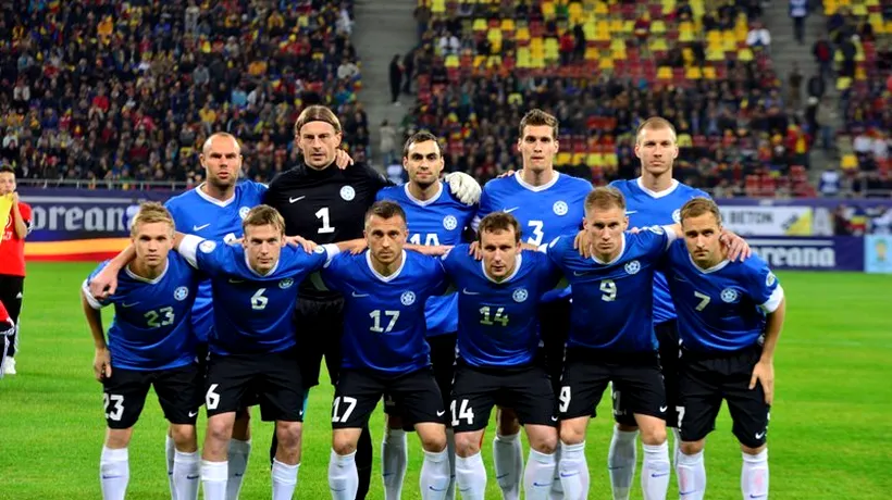 Estonii susțin că organizatorii români au difuzat imnul Finlandei la meciul de pe Arena Națională
