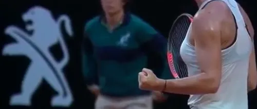 Simona Halep, ce victorie în fața Șarapovei! Gestul cu care campioana noastră a uimit lumea VIDEO