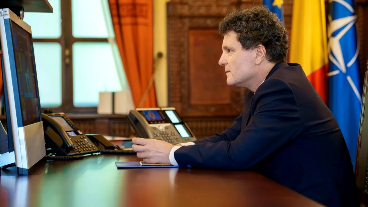 Nicușor Dan, după videoconferința cu Macron și Starmer: România susține adoptarea celui de-al 18-lea pachet de SANCȚIUNI pentru Rusia