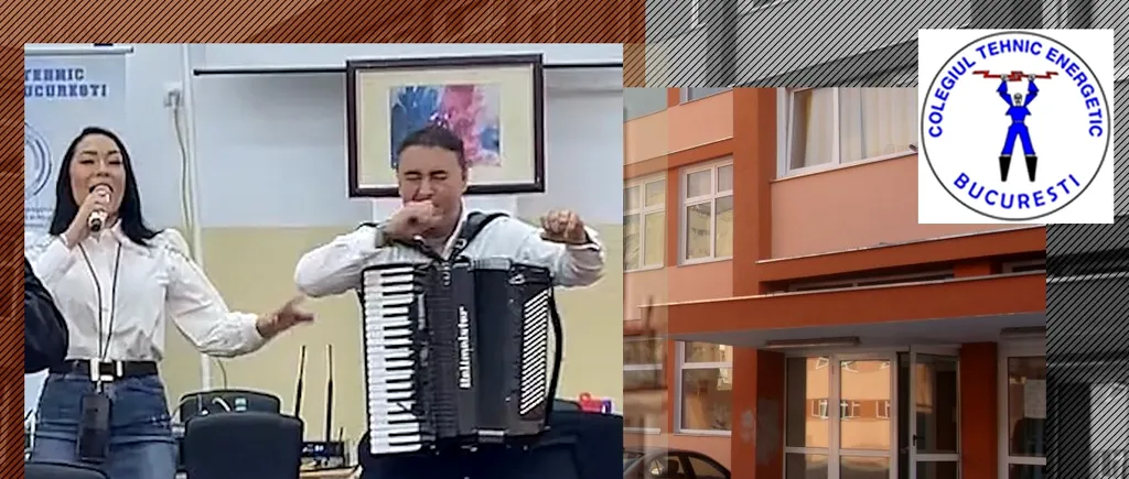 VIDEO | ”Lecție deschisă” ținută de acordeonistul Marian Mexicanu la Colegiul Tehnic Energetic București: ”S-au băgat ore de manele la școală? Doar în România vedeți așa ceva!”