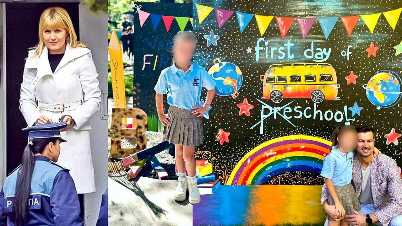 Ce i-a transmis Elena UDREA, din închisoare, fetiței sale, în prima zi de ȘCOALĂ: 