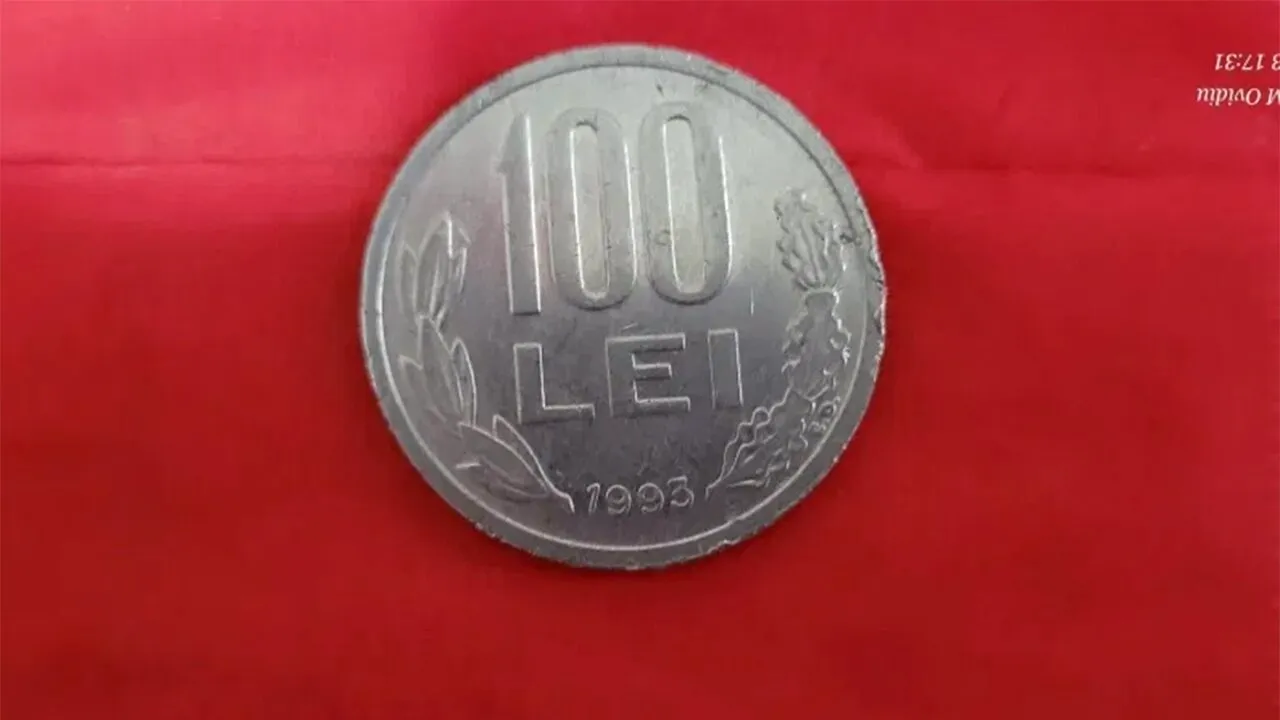 Mai știi celebra MONEDĂ de 100 de lei cu chipul lui Mihai Viteazul?! Cu ce sumă se vinde acum, în mai 2023