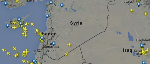 Aeronave americane, nevoite să schimbe traseul pentru a evita coliziunea cu avioane ruse în Siria